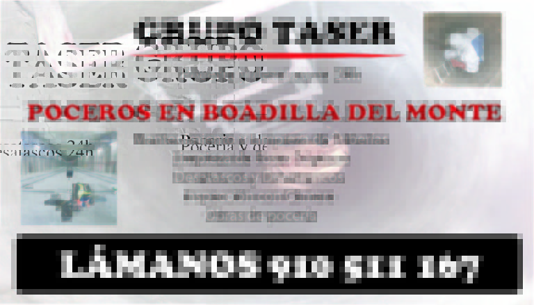Poceros en Boadilla del Monte. Pocería y desatascos 24h